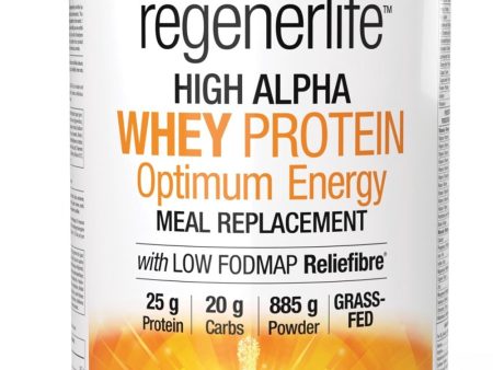 NATURAL FACTORS regenerLife - High Alpha Whey Protein Meal Replacement (French Vanilla - 885 grams) Online now