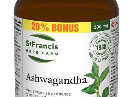 ST FRANCIS Ashwagandha Capsules BONUS (72 caps) For Discount