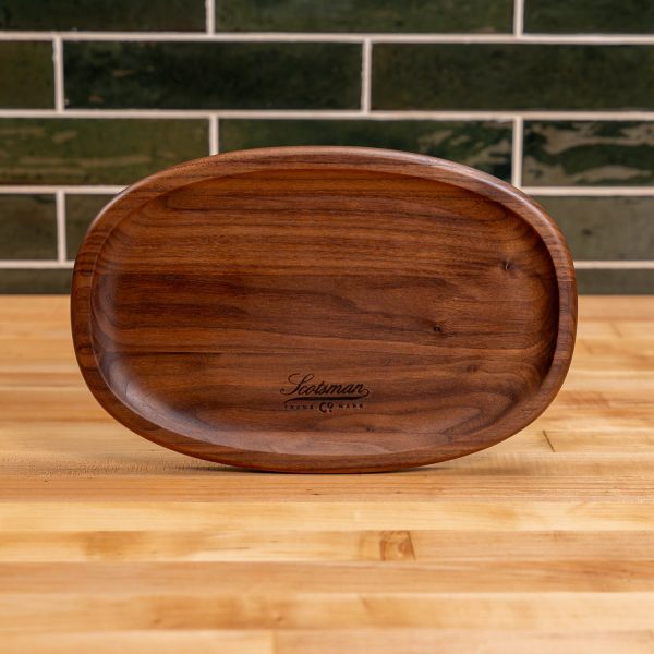 Walnut Oval Carving Board Hot on Sale