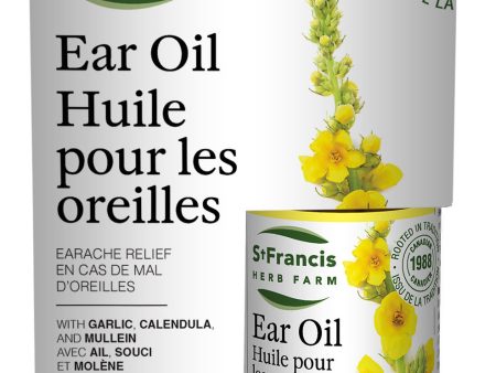 ST FRANCIS HERB FARM Ear Oil (30 ml) Online Hot Sale