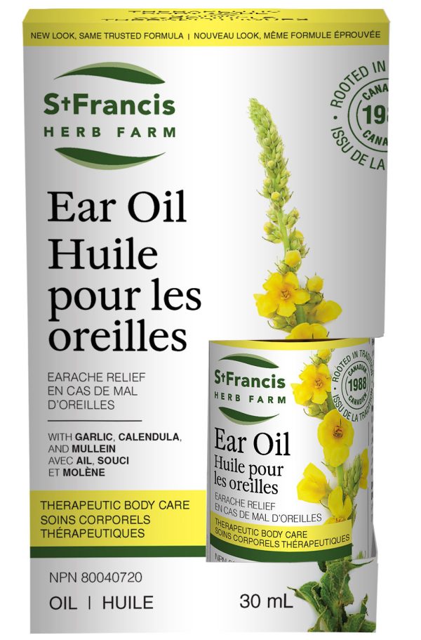 ST FRANCIS HERB FARM Ear Oil (30 ml) Online Hot Sale