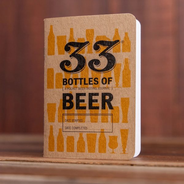 33 Bottles of Beer Tasting Notebook Cheap