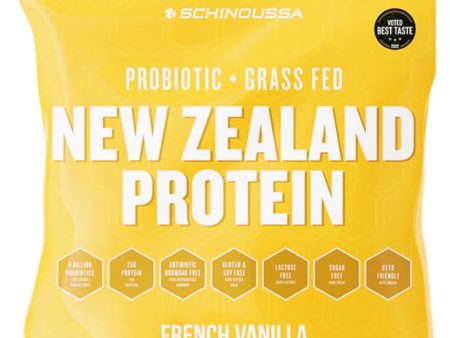 SCHINOUSSA NZ Whey Isolate + Probiotics (Vanilla - 2.3 kgr) Cheap