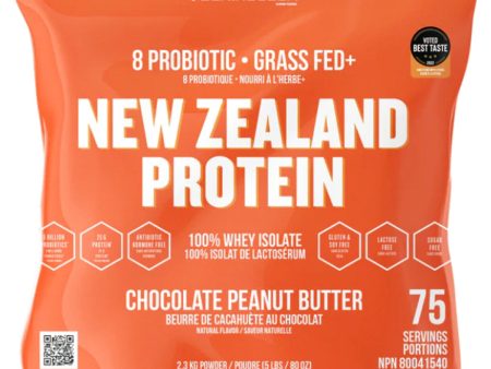 SCHINOUSSA NZ Whey Isolate + Probiotics (Peanut Butter Chocolate - 2.3 kg Online Sale