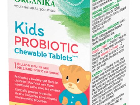 ORGANIKA Kids Chewable Probiotic (30 Tabs) For Cheap