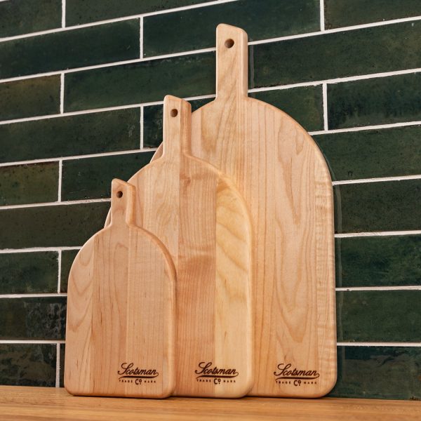 Maple Arched Cheese Board For Sale