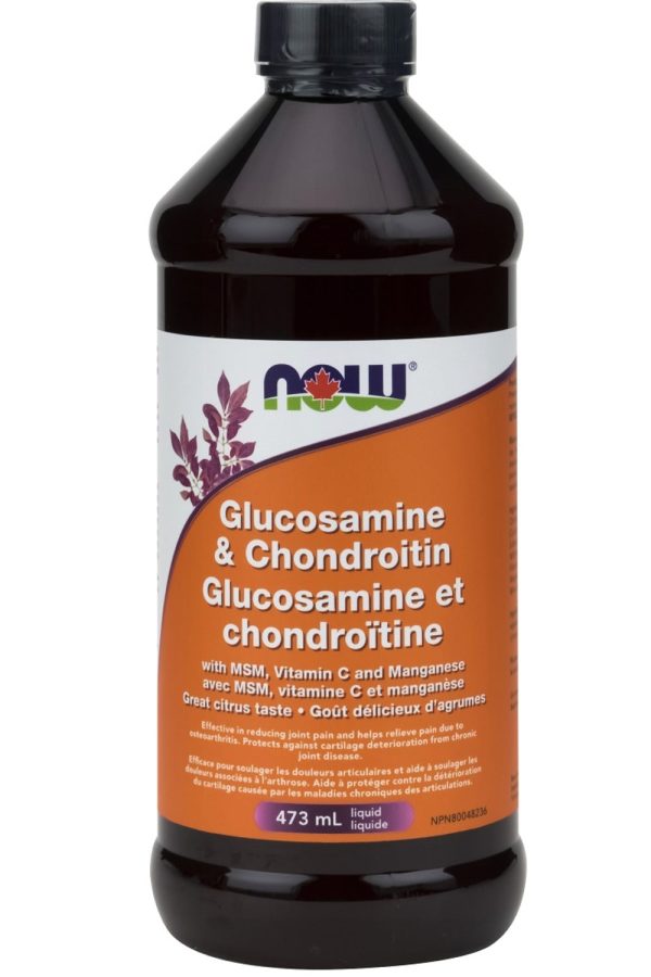 NOW Glucosamine & Chondroitin (Liquid - 473 ml) Online Hot Sale