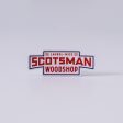 White Scotsman Woodshop Die Cut Decal For Discount