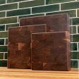 Walnut End Grain Square Butcher Block Online now