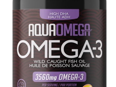 AQUAOMEGA Omega 3 High DHA (240 sgels) Discount