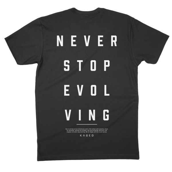 Never Stop Evolving T-Shirt Cheap