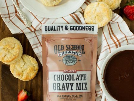 Old School Brand Chocolate Gravy Hot on Sale