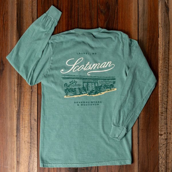 SCo. General Store & Woodshop Long Sleeve T-Shirt Discount