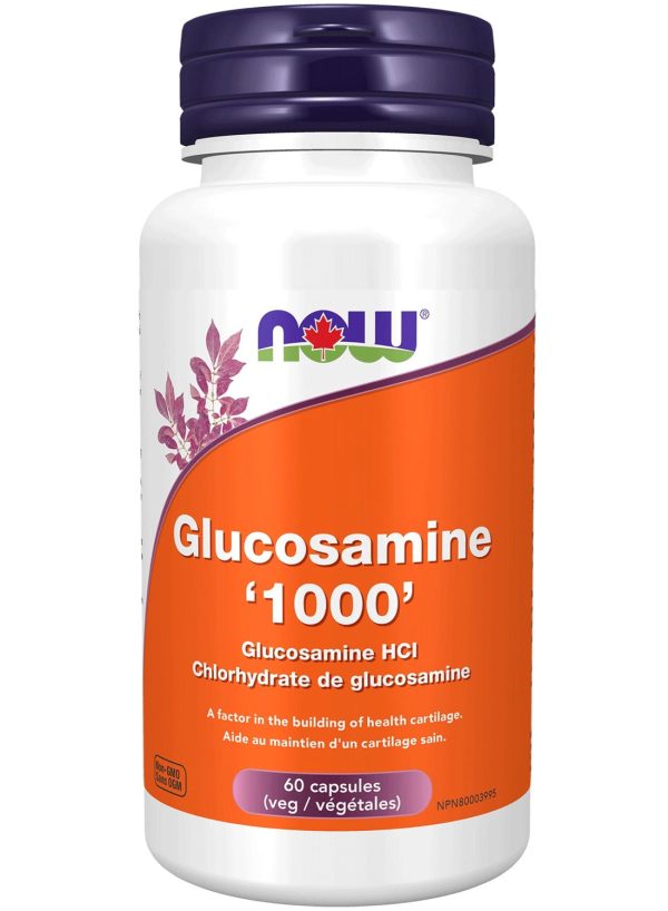 NOW Glucosamine (HCL 1000 mg - 60 vcaps) For Sale