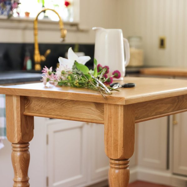 White Oak Island Chef Table For Sale