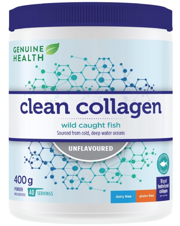 GENUINE HEALTH Clean Collagen Marine Unflavored (400g) Online