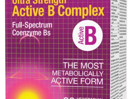 NATURAL FACTORS BioCoenzymated Active B Complex Ultra Strength (60 vcaps) Online Sale