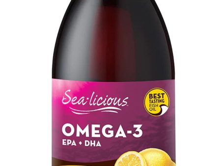 SEA-LICIOUS Omega 3 EPA-DHA (Raspberry Lemonade - 500 ml ) For Cheap