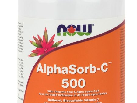 NOW AlphaSorb C (500 mg + Biofl 180 vcaps) For Discount