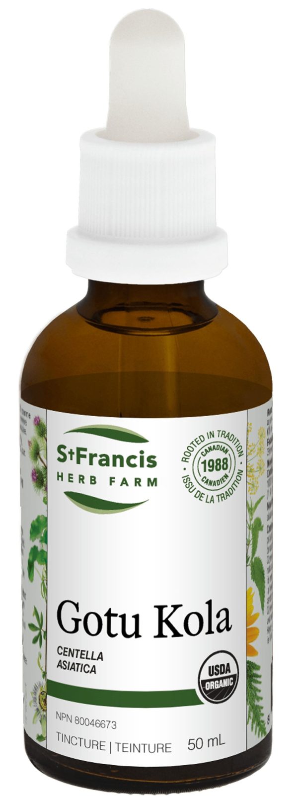 ST FRANCIS HERB FARM Gotu Kola (50 ml) Online now