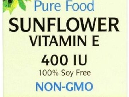 WHOLE EARTH & SEA Sunflower Vitamin E (400 IU - 90 sgels) Online Hot Sale