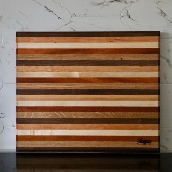 Striped Classic Butcher Block Online Hot Sale