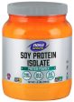 NOW SPORTS Soy Protein Isolate (Unflavoured - 544 gr) Online Hot Sale