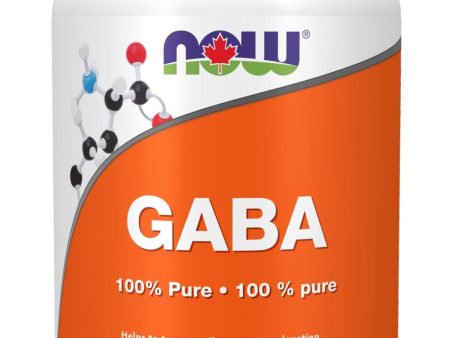 NOW GABA (Pure Powder - 170 grams) Sale