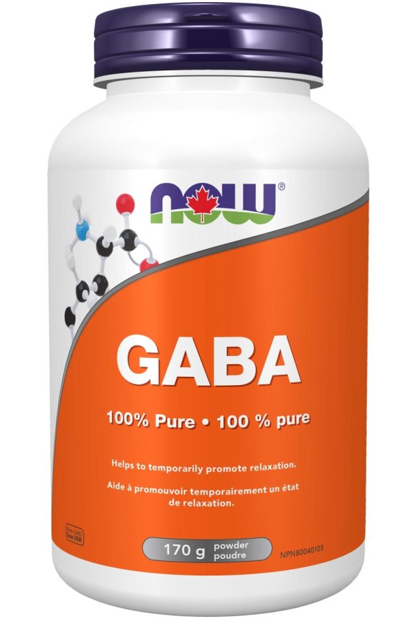 NOW GABA (Pure Powder - 170 grams) Sale