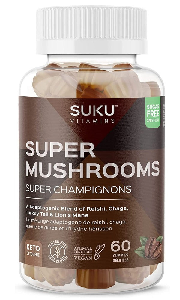 SUKU Super Mushrooms (60 Gummies) Sale