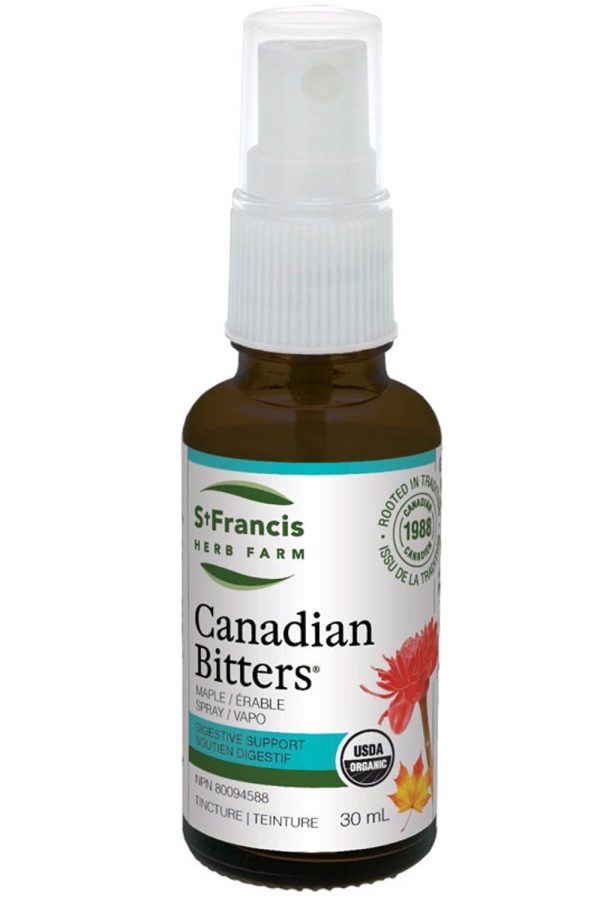 ST FRANCIS HERB FARM Canadian Bitters Maple Spray (30 ml) For Discount