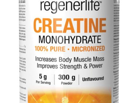 REGENERLIFE Creatine Monohydrate (Unflavoured - 300 gr) Sale