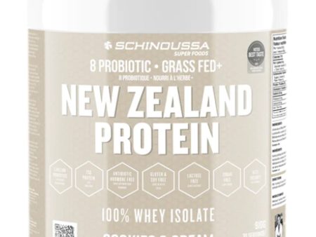 SCHINOUSSA NZ Whey Isolate + Probiotics (Cookies & Cream - 910 gr) Online Sale