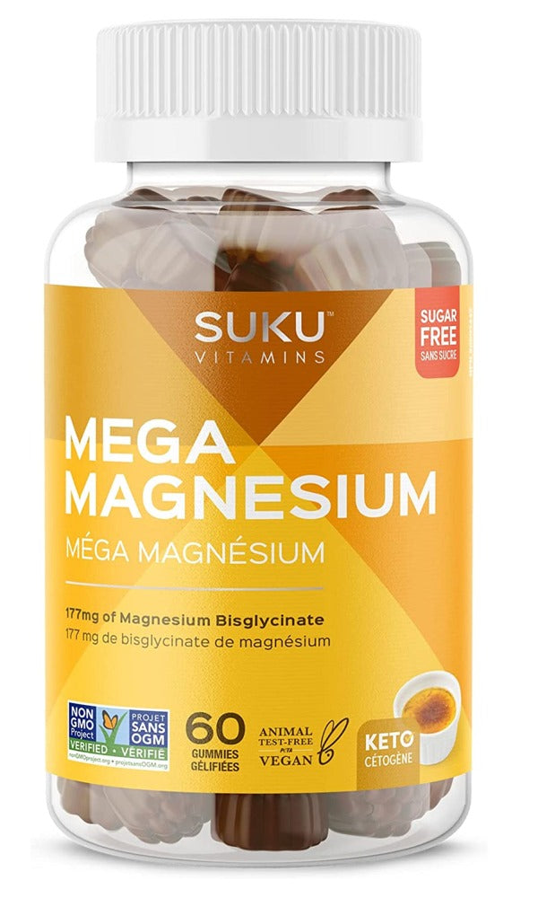 SUKU Mega Magnesium (60 Gummies) For Sale