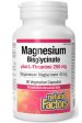 NATURAL FACTORS Magnesium Bisglycinate plus L-Theanine 250 mg (90 vcaps) Supply