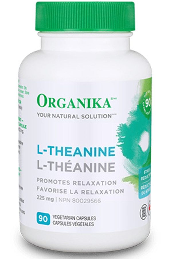 ORGANIKA L-Theanine (225 mg - 90 vcaps) Online Hot Sale